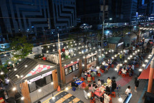 광주 남구 스트리트푸드존, 공중보행로 개통 효과는?