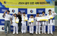영암 세한공공스포츠클럽, 광주오픈국제태권도대회서 전원 입상
