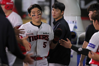 기아 타이거즈 슈퍼스타 김도영, 타이거즈 역대 한 시즌 최다 득점 신기록(종합)