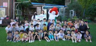 한나래유치원, 플리마켓 수익금 돌봄이웃에 전달