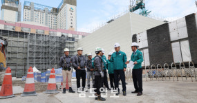 서구, 화정아이파크 철거 현장 점검