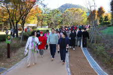 광주 동구, 두암 제2근린공원에 맨발길 개장
