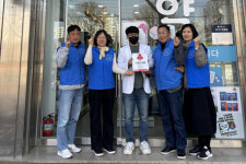 광주 남구 대촌동 지사협, 착한가게 현판 전달
