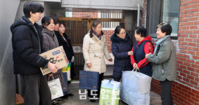 광주 동구 지원2동, 취약계층에 설 선물 전달