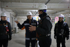 광주 서부소방, 대형 공사장 현장지도