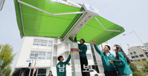 동구, 폭염 대비 스마트그늘막 점검