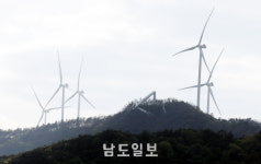 [남도일보 사설]맥없이 쓰러진 화순 풍력발전기, 전남 56곳 안전점검 시급