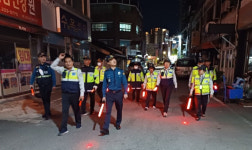 광주 동부경찰서 금남지구대, 계림동 주택가 야간 순찰