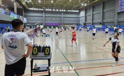 제11회 남도일보배 배드민턴대회 열전 돌입