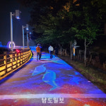 화룡점정 야경…광양시 삼화섬 경관조명 설치 완료