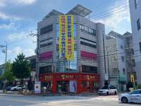 북구 뭐했나…폭우 피해 분노한 상인들, 현수막 내걸어