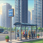 아파트 명칭 버스정류소, 집값 도움되나?