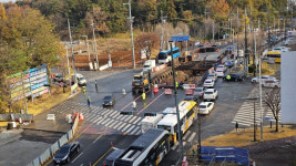 교통 체증 극심…광주 원광대병원 사거리 점멸 신호 전환