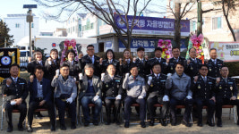 북구 삼각동 자율방범대 초소 문 열어