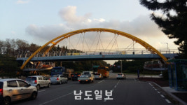 광양시, 금호동 육교 정비로 보행환경 개선