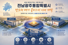 40년 분리 끝낸 전남광주통합특별시…새 얼굴은 '반도체 메가 클러스터'