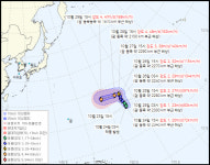 [태풍경로] '참피' 북상 중인데 제31호 '인파'까지 발생…한반도 영향은 아직 불확실