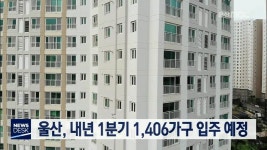 (경제)울산, 내년 1분기 1,406가구 입주 예정