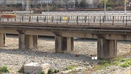 동해남부선 폐철도 교량에  보행 공간 조성