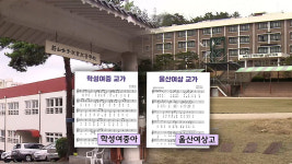 학성여중·울산여상 교가 똑같다?