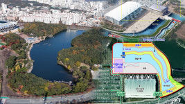 카누슬라럼 경기장 시동‥ 국비 확보 관건