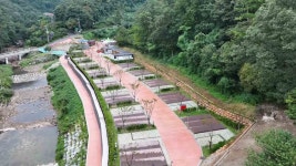 울주군 온양읍 대운산 오토캠핑장 준공