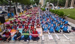 톨게이트 노동자 문 대통령, 애국 호소하려면 해고사태 해결해야
