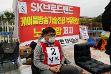 민주노총 김재하, 투쟁 농성장 순회 노동개악 국면, 투쟁 더 중요