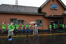 건강보험콜센터노동자  다시 청와대로 행진합니다 2일차