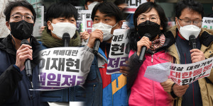 택배대란 주범 CJ재벌에 맞서 끝장투쟁 천명한 노동자들