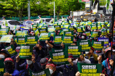 울산 건설기계노동자들, 지역 단협 쟁취 투쟁에 나선다