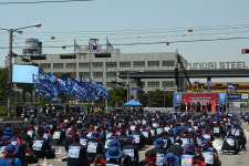 충남 금속노동자 금속노조 20만 총파업을 향해.........