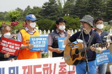 안전운임제 확대 화물연대 총파업, 특수고용노동자가 전격 지지