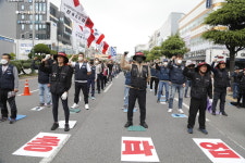 우리는 잘 알고 있습니다. 이 투쟁의 의미를···총파업 50일 BCK 하청노동자들, 흔들림없다