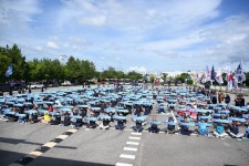 한국옵티칼하이테크 같은 투쟁 이제 없도록···끝까지 싸울테니, 엄호해주십시오 구미 결의대회