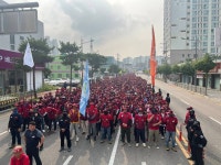 서산지역  노동조합들,  플랜트건설노조 충남지부 파업사태 해결촉구 기자회견 진행으로 연대하다!!