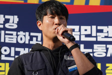 공공운수노조 하반기 공동파업·공동투쟁 임박, 국회 앞 결의대회 마쳐