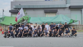 1명의 이탈자도 없이 파업을 마무리해 기쁘다