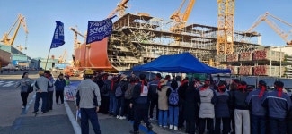 [인터뷰] 가야될 길을 가고 있는 겁니다 조선소 하청노동자들, 공동 원청교섭 투쟁 나서다