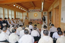원불교 소태산대종사종곡유숙터, 신축 봉불