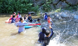 경남 여름 어린이훈련, 지구별로 진행