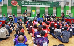 전국에서 모인 원불교 탁구 고수들