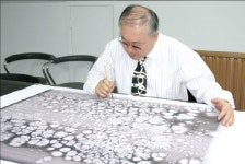  [NBN시사경제] 86회 세계 최초 눈꽃송이 수묵화 남재 임기옥 화백 