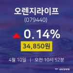 오렌지라이프배당주식  10일  현재 34850원