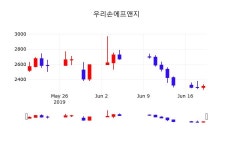 우리손에프앤지주식장  20일  현재 2320원 