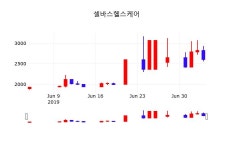 셀바스헬스케어주식종목검색  5일  현재 2535원