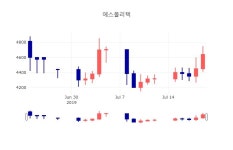 [인기종목 주가정보] 7월 22일 에스폴리텍 4580원으로 장 마감
