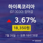하이록코리아 신평공장 구내식당 | [인기종목 종목정보] 7월 26일 하이록코리아 18350원으로 장 마감