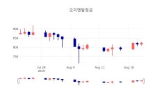 [특징주 종목정보]  22일 오리엔탈정공 마감증시 824원...
