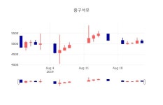 [인기주 주가정보] 8월 26일 흥구석유 4765원으로 장 마감